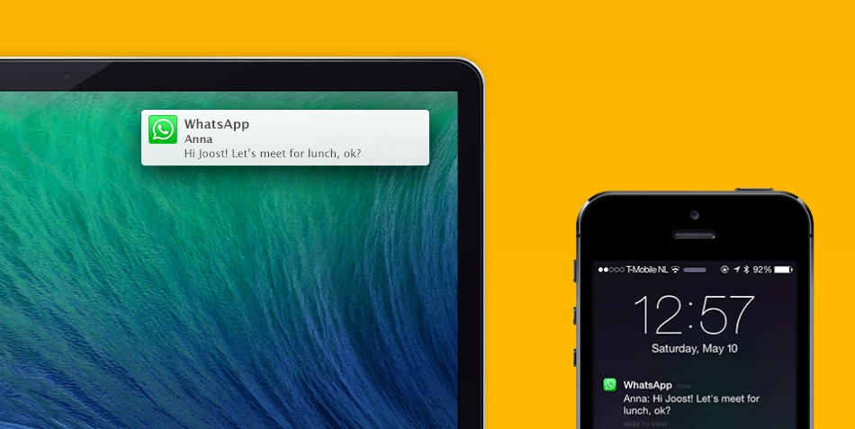 mac app for phone recive